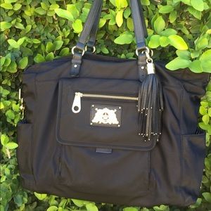 Juicy Couture Black Nylon Baby Bag